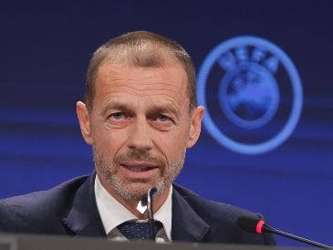 Aleksander Čeferin, el actual presidente de la UEFA.
