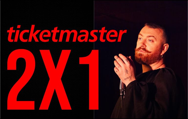 Estos siete conciertos están al 2x1 en Ticketmaster solo HOY 30 de julio de 2026.  ESPECIAL / FACEBOOK Sam Smith