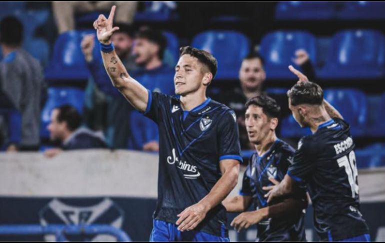 Florián Monzón se perfila como el nuevo delantero del Atlas tras el avance de las negociaciones con Vélez Sarsfield. INSTAGRAM/@florianmonzon1
