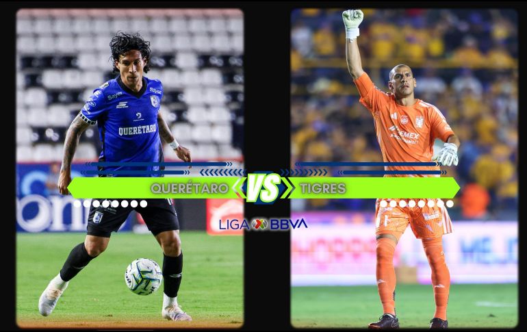 Gallos intentará aprovechar su condición de local para mejorar su posición en la Tabla General y dar un golpe ante uno de los planteles más competitivos del futbol mexicano, Tigres. ESPECIAL / IMAGO7 y CANVA