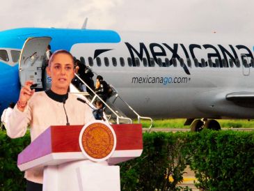 La Presidenta destacó que Mexicana cuenta con los mejores pilotos, elementos de la Defensa Nacional, encabezada por el general Ricardo Trevilla Trejo. SUN / ARCHIVO