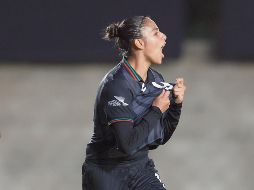 Paola García. Fue la figura del encuentro ante Colombia al marcar el único gol del partido. ESPECIAL