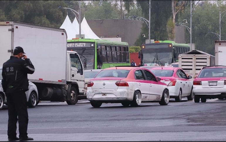 El programa Hoy No Circula se aplica de las 5:00 a las 22:00 horas en todas las alcaldías de la Ciudad de México y en tres zonas conurbadas del Estado de México. SUN/B. Fregoso