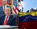 Esto declaró Trump sobre Venezuela y Delcy Rodríguez este sábado 1 de agosto. EFE / ARCHIVO / Miguel Gutiérrez