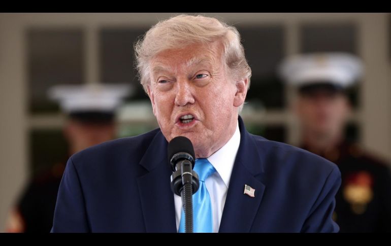 El posteo de Donald Trump en su red social Truth Social de inmediato captó la atención global. EFE/J. Lo Scalzo