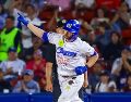 Kyle Garlick pegó jonrón en la tercera entrada del segundo juego de la jornada. CORTESÍA/Charros de Jalisco
