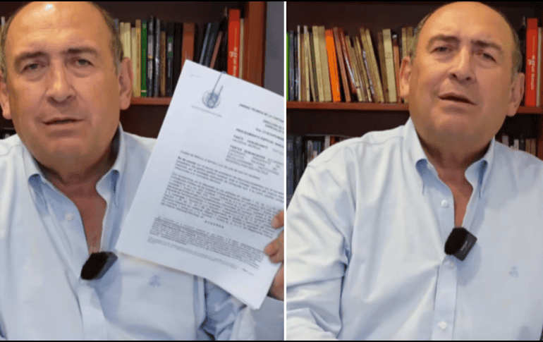 El líder tricolor afirmó que la petición presentada por Morena responde a dos razones. X / @rubenmoreiravdz