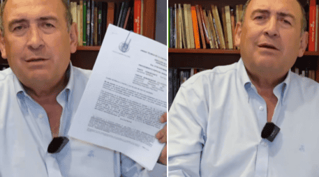 El líder tricolor afirmó que la petición presentada por Morena responde a dos razones. X / @rubenmoreiravdz