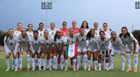 Las dirigidas por Vanessa Martínez acabaron la Fase de Grupos en Santo Domingo con siete unidades. X/@Miseleccionfem.