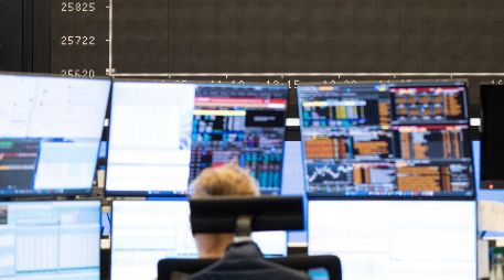 La BMV terminó en verde, en una sesión positiva para el mercado bursátil en general. EFE/M. Basualdo