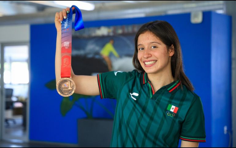 Adriana Torres hizo el 1-3 junto a la experimentada Alejandra Estudillo, quien se adjudicó el oro. EL INFORMADOR/ J. ACOSTA.