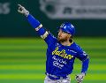 Jared Walsh pegó dos jonrones en el partido, el último en la décima baja. CORTESÍA/Charros de Jalisco