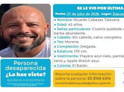 Ricardo Cabezas Talavera desapareció tras acudir a una cita de trabajo en Zapopan. Las autoridades investigan el uso posterior de sus tarjetas bancarias y el robo de su vehículo. ESPECIAL