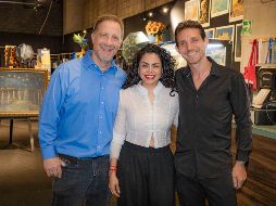 Jaime Salinas, Edith Corona y Sebastian Saidman. GENTE BIEN JALISCO / Revista del 7 de agosto 2026
