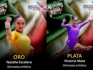 Victoria Mata y Natalia Escalera encabezaron una destacada jornada para México, que sumó múltiples preseas y confirmó su protagonismo en la gimnasia artística. X/ @conadeoficial.