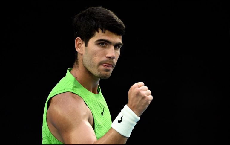 Carlos Alcaraz buscará defender su actual título en el Abierto de Estados Unidos tras superar sus problemas físicos de muñeca. EFE / ARCHIVO