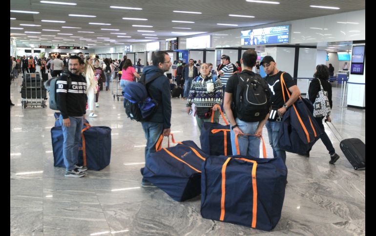 En el acumulado de enero a julio, se movilizaron 11 millones 88 mil pasajeros en el aeropuerto tapatío. EL INFORMADOR/ARCHIVO