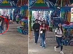 La joven pateó al poni en la cabeza y siguió caminando como si nada. CAPTURA DE VIDEO