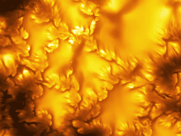Los investigadores observaron ondulaciones de inestabilidad en la superficie del sol causadas por fragmentos de plasma magnetizado que se desplazaban unos junto a otros a distintas velocidades. Observatorio Solar Nacional de la Fundación Nacional de Ciencias vía AP