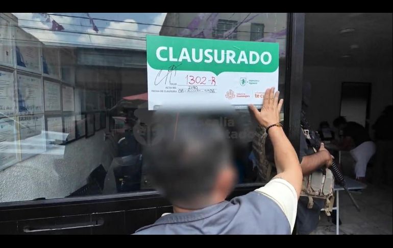 La diligencia ministerial se realizó como resultado de una investigación iniciada tras una denuncia ciudadana. ESPECIAL/Fiscalía de Jalisco