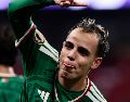 Hugo Camberos lidera la tabla de goleo con cinco tantos, detrás está Rubén Ramos, de Estados Unidos, a quien enfrentará en la final del torneo. EFE/J. Méndez