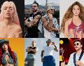 Un abanico de famosos presentó sus novedades musicales. EFE