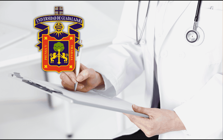 La UdeG publicó los dictámenes 2026-B. Descubre el puntaje de Medicina UdeG 2026-B requerido para ingresar a la carrera con mayor demanda en Jalisco. ESPECIAL/Canva