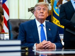 Donald Trump causó furor cuando publicó que le exigirá a Irán una 'compensación' por los abusos cometidos en el pasado. EFE/B. Cash