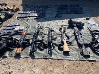 El aseguramiento del armamento quedó ahora bajo investigación de la FGR, que deberá determinar su procedencia. ESPECIAL