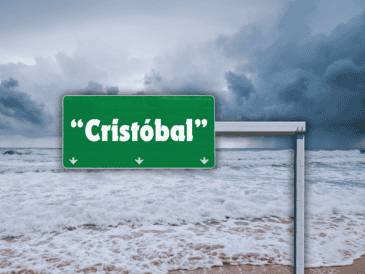 "Cristóbal" es el tercer ciclón nombrado de la temporada 2026 en la cuenca atlántica. ESPECIAL / CANVA