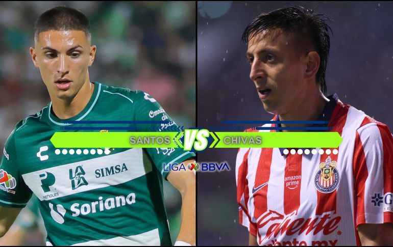 Este domingo 16 de agosto, a las 19:00 horas, Santos Laguna recibirá a Chivas en el Estadio Corona, en un encuentro donde ambos clubes llegan con pendientes por resolver. ESPECIAL / IMAGO7 y CANVA