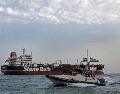 El estrecho de Ormuz, situado entre Irán y Omán, es una de las principales rutas marítimas para el transporte mundial de petróleo y gas. EFE / H. Shirvani