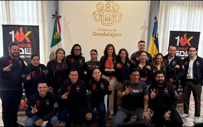 Durante una conferencia de prensa encabezada por Verónica Delgadillo, presidenta municipal de Guadalajara, y David Prado, director general de Comude Guadalajara, se dieron a conocer los últimos detalles de la competencia. EL INFORMADOR / A. García