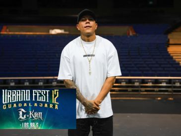 "Este Urbano Fest lo considero que es el más rapero de todas las ediciones que hemos tenido”, señaló el artista. EL INFORMADOR / J. ACOSTA