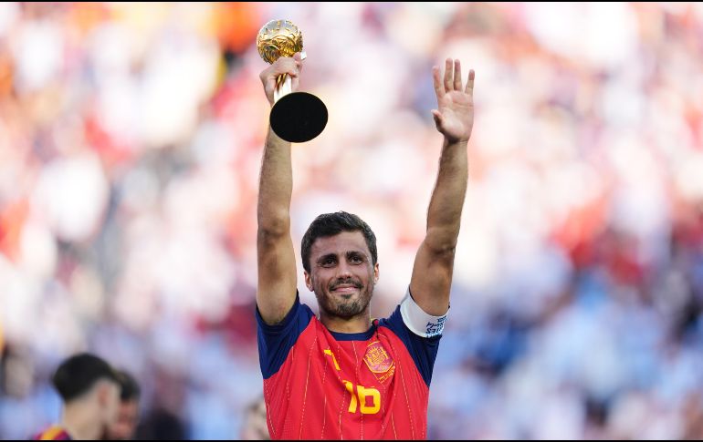 Rodri, Balón de Oro en 2024, llega al Camp Nou con el honor de haber sido el capitán de España en el camino hacia el título en el Mundial 2026. AP / ARCHIVO