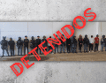 Los detenidos fueron trasladados en un helicóptero de la Fuerza Aérea Mexicana para ser puestos a disposición de la Fiscalía General de República. ESPECIAL