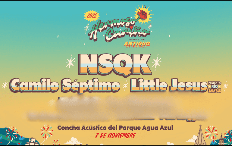 Los boletos del Festival Hermoso Cariño en Guadalajara ya están disponibles a través de Boletomóvil. ESPECIAL