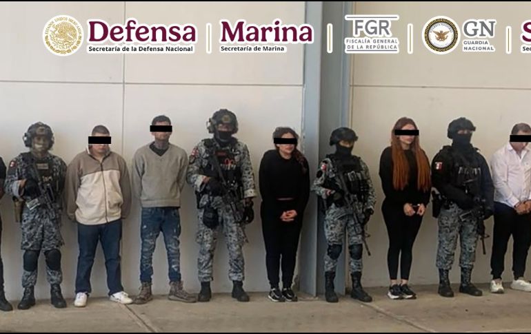Este miércoles fueron detenidas nueve personas ligadas a  Heraclio Guerrero Martínez, el 'Tío Lako'. ESPECIAL/FGR