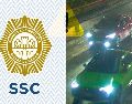 Esta mañana, la Secretaría de Seguridad Ciudadana capitalina (SSC) informó que busca el vehículo sospechoso a partir de las placas grabadas en el video y el modelo visible. ESPECIAL / SSC Ciudad de México