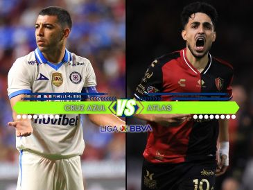 Cruz Azul busca cortar su mala racha, mientras Atlas intentará mantener su lugar entre los primeros puestos. ESPECIAL / IMAGO7 y CANVA