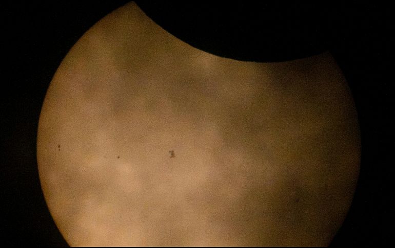 El eclipse lunar alcanzará su punto máximo a esta hora del centro de México. EFE/ARCHIVO