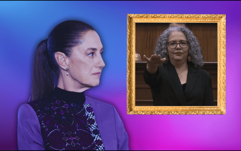 Claudia Sheinbaum calificó a Graciela Domínguez Nava, posible gobernadora interina de Sinaloa, como una mujer honesta. SUN / L. Camacho / YOUTUBE /Congreso Sinaloa TV