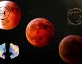 La Luna de Sangre ilumina el cielo nocturno, marcando un momento de cierres emocionales y transformación para todo el zodiaco. UNSPLASH / Z. Tasi
