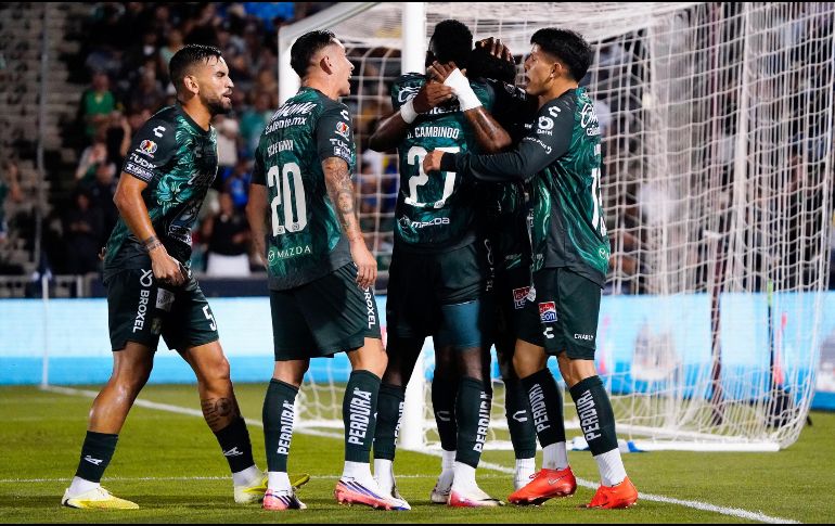 León venció con autoridad a Real Salt Lake y se convirtió en el segundo equipo mexicano en alcanzar las Semifinales de la Leagues Cup. IMAGO7.