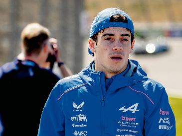 Franco Colapinto. El piloto recibió dos sanciones de comisarios durante la carrera del domingo. AFP/Van Dorst
