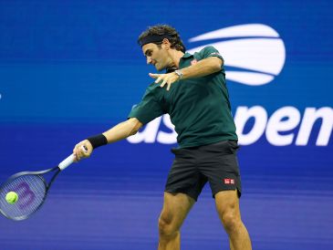 Roger Federer  regresó al US Open 2026 para recibir un merecido homenaje. EFE / SARAH YENESEL