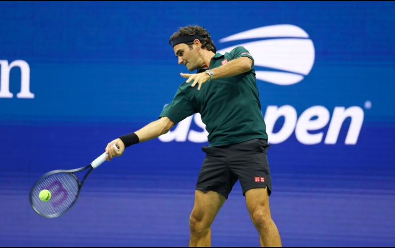 Roger Federer  regresó al US Open 2026 para recibir un merecido homenaje. EFE / SARAH YENESEL