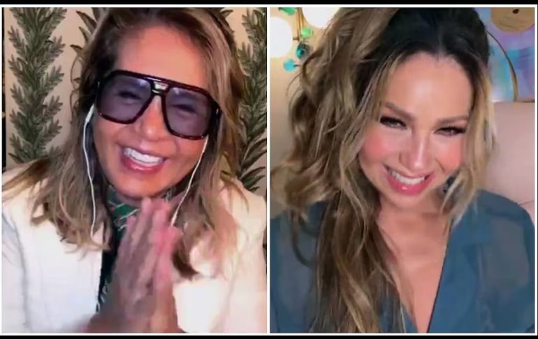 Thalía le agradeció su amistad a Yolanda, y le recordó que siempre estarán juntas para ayudar a levantase una a la otra. CAPTURA DE VIDEO
