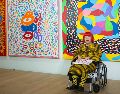 La artista informó constantemente que su arte siempre funcionó como una terapia personal. EFE