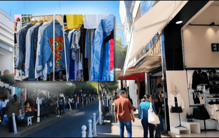 La zona comercial cuenta con más de mil 100 tiendas distribuidas donde encontrarás ropa, calzado y accesorios. GOBIERNO DE ZAPOTLANEJO / CANVA / ESPECIAL